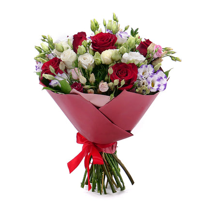 03001538_sweet-rote-rosen-und-bunte-lisianthus