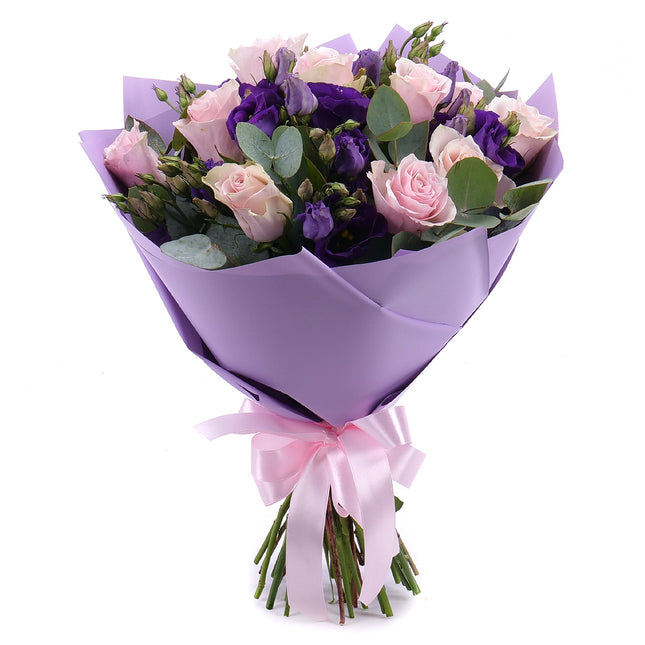 03001825_sweet-rosa-rosen-und-violetter-lisianthus