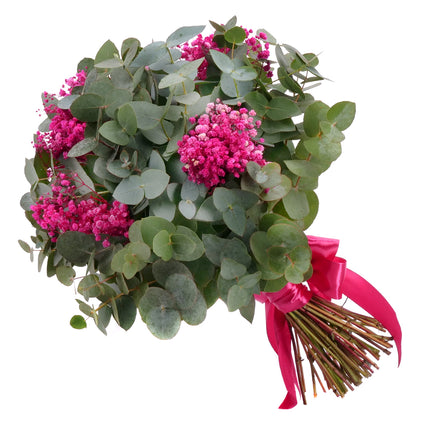 03001849_eukalyptusstrauss-mit-cyclamfarbenem-prapariertem-schleierkraut
