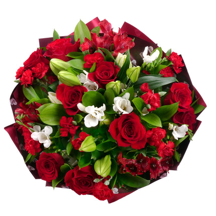 03001854_strauss-mit-roten-rosen-lilien-und-freesien-valentin
