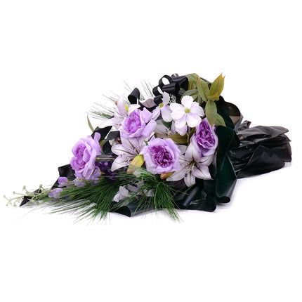 03001885_irigo-trauerstrauss-mit-violetten-rosen-und-lilien