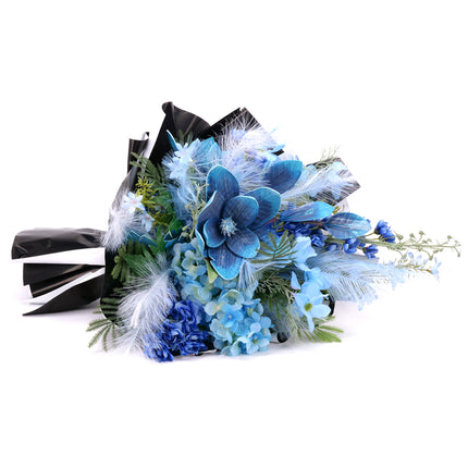03001888_irigo-trauerstrauss-mit-blauer-magnolie-hortensie-und-rittersporn