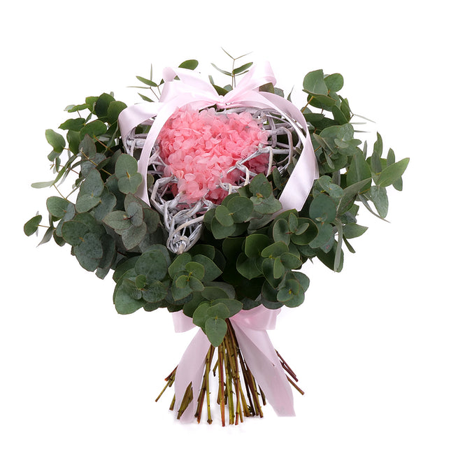 03001903_nature-strauss-mit-eukalyptus-weidenherz-und-rosafarbener-in-eterno-hortensie