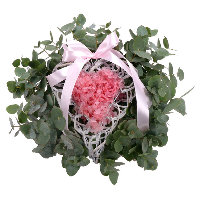 03001903_nature-strauss-mit-eukalyptus-weidenherz-und-rosafarbener-in-eterno-hortensie