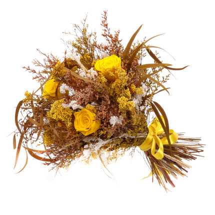 03002037_irigo-gelb-brauner-trockenstrauss-monalisa-canary-yellow