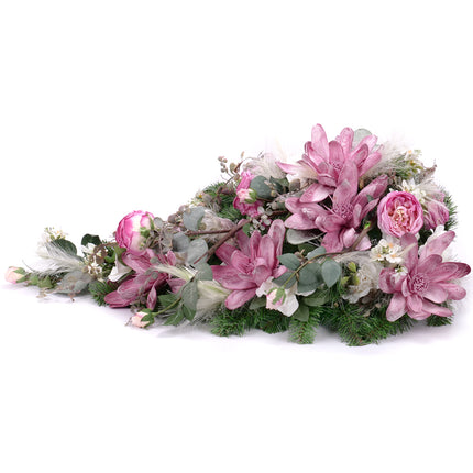 03100280_irigo-tropfenformiges-trauerarrangement-mit-schaumstoffmagnolie-und-violetten-sowie-weissen-blumen