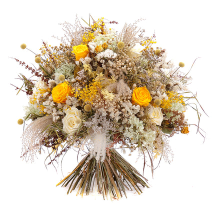 03101139_irigo-trockenstrauss-mit-konservierten-gelben-und-cremefarbenen-rosen