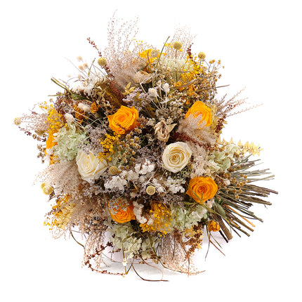 03101139_irigo-trockenstrauss-mit-konservierten-gelben-und-cremefarbenen-rosen