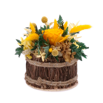 03101542_in-eterno-weidenschale-mit-gelber-praparierter-rose-hortensie-und-craspedia