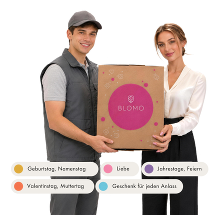 Anlässe zum Blumenschenken – Blomo Geschenkbox